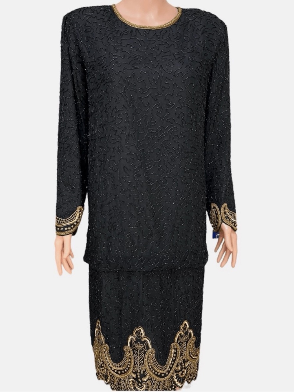 Vintage beaded dress